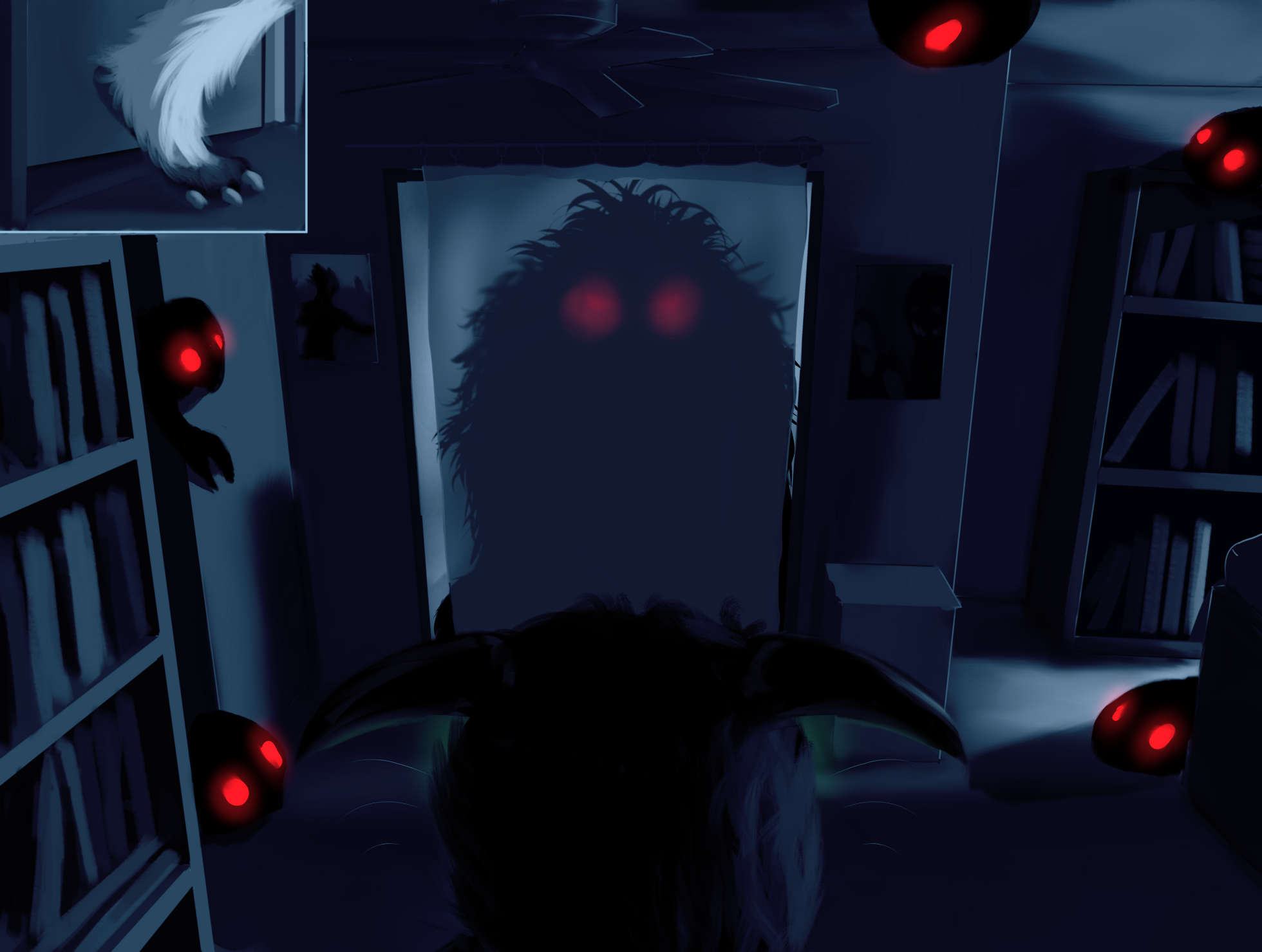 Open locks,
Whoever knocks!