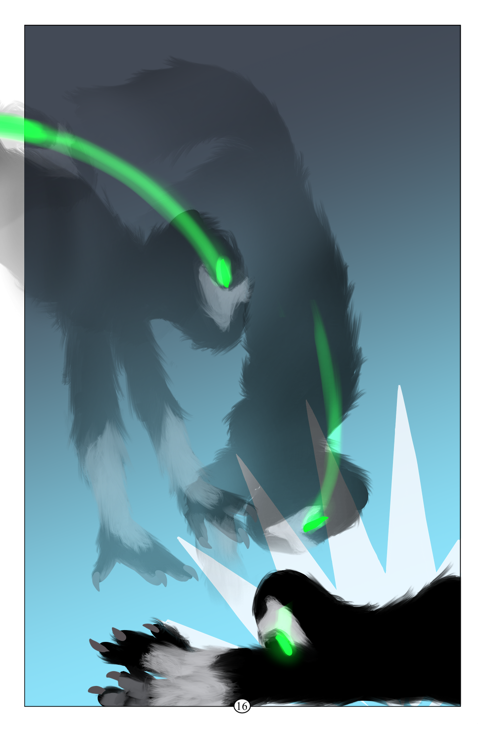 Accompanying sound effects:
"Hissssssssssssssssssssssssss..... GRONK!" Accompanying sound effects:
"Hissssssssssssssssssssssssss..... GRONK!"