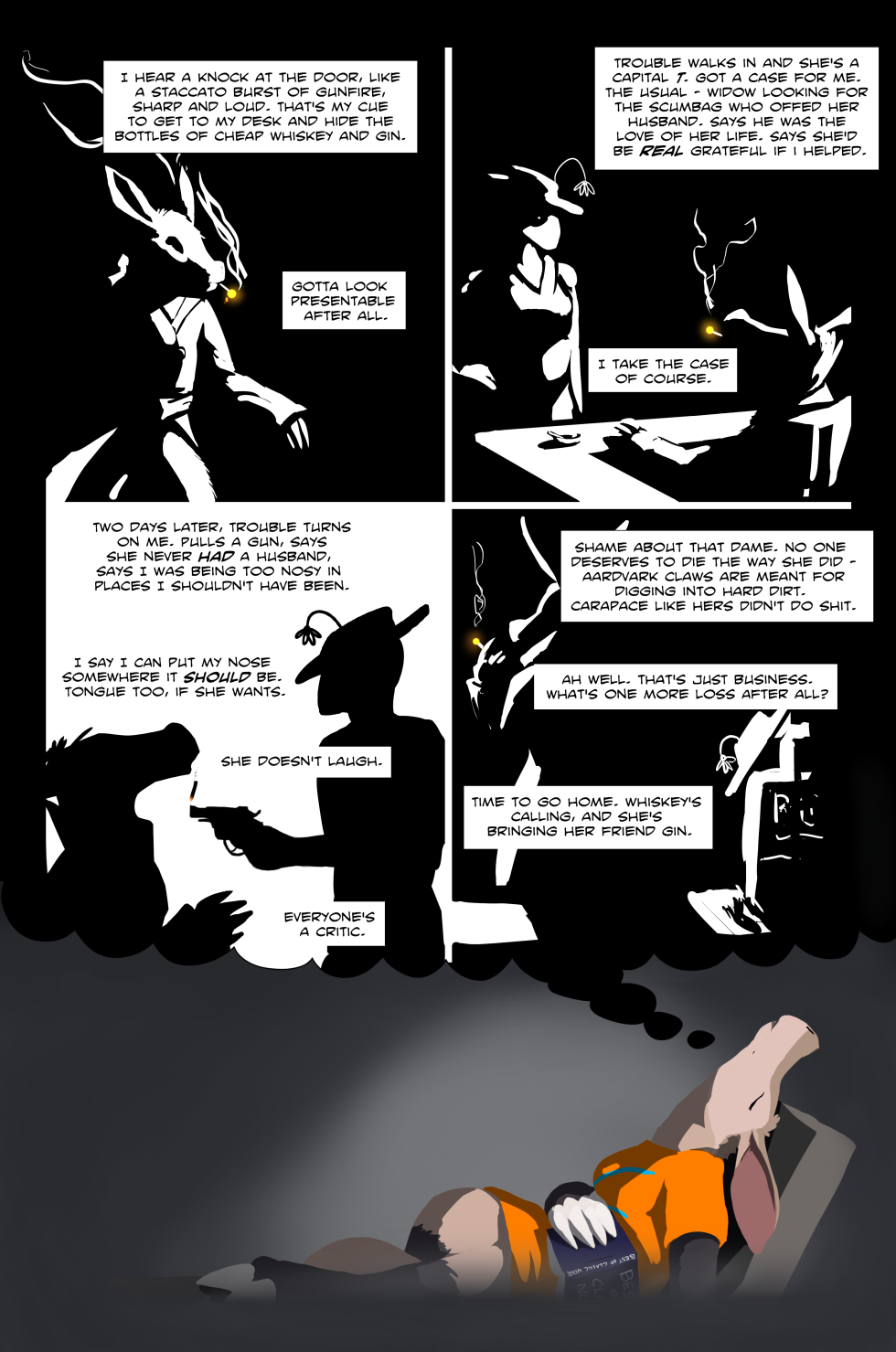 yes it's an extremely elaborate setup for a loss meme