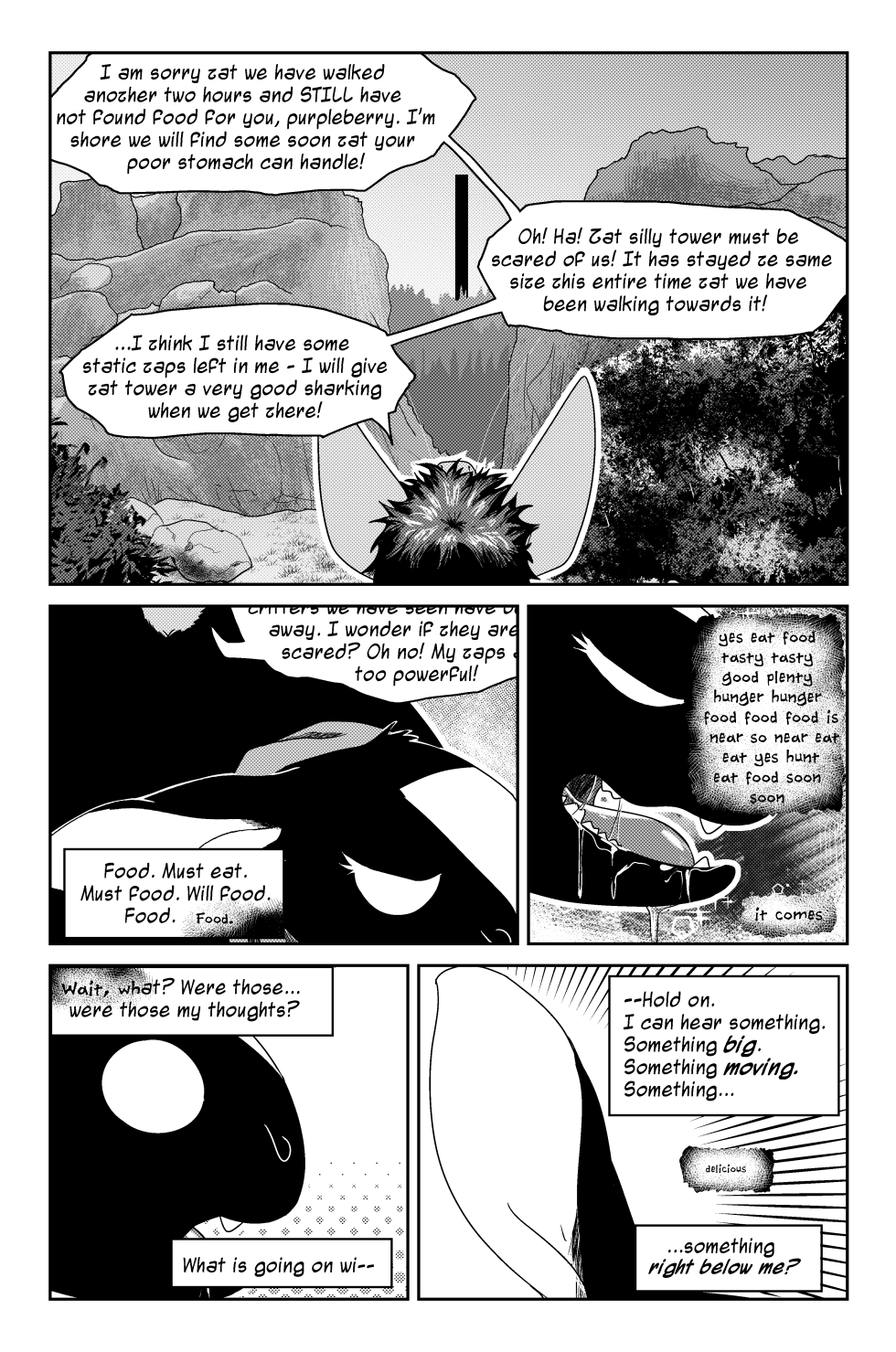 no she's not going to eat Beatrix dammit not unless you mean in the colloquial sense of the term