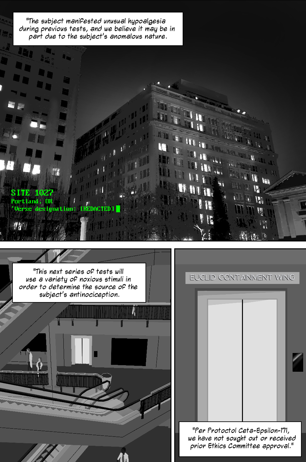 If you're looking for good SCP reads, I highly recommend checking out the Antimemetics Division hub on their site! http://www.scp-wiki.net/antimemetics-division-hub 